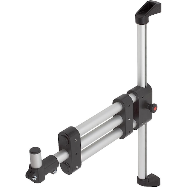 Monitor Bracket Support Arm Telescopic, Thermoplastic, Height-Adjustable, Comp:Aluminum
